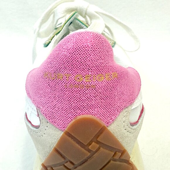 Kurt Geiger London Quilted Leather/Nylon Sneaker - New Condition - Size 39 - Picture 10 of 15